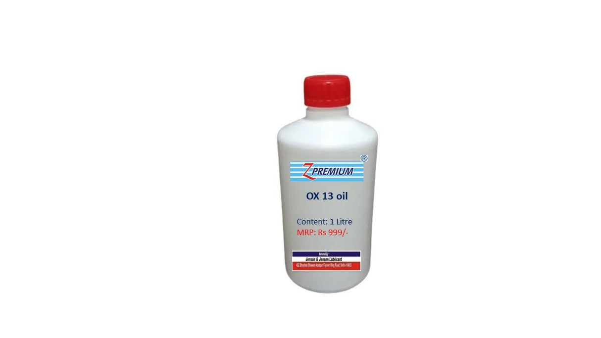 Bottle of Z-Premium OX 13 oil