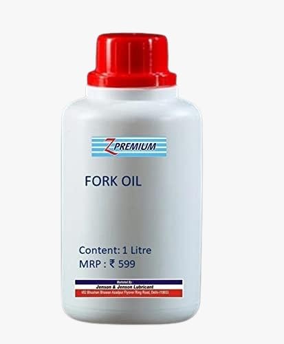 Bottle of Z Premium fork oil
