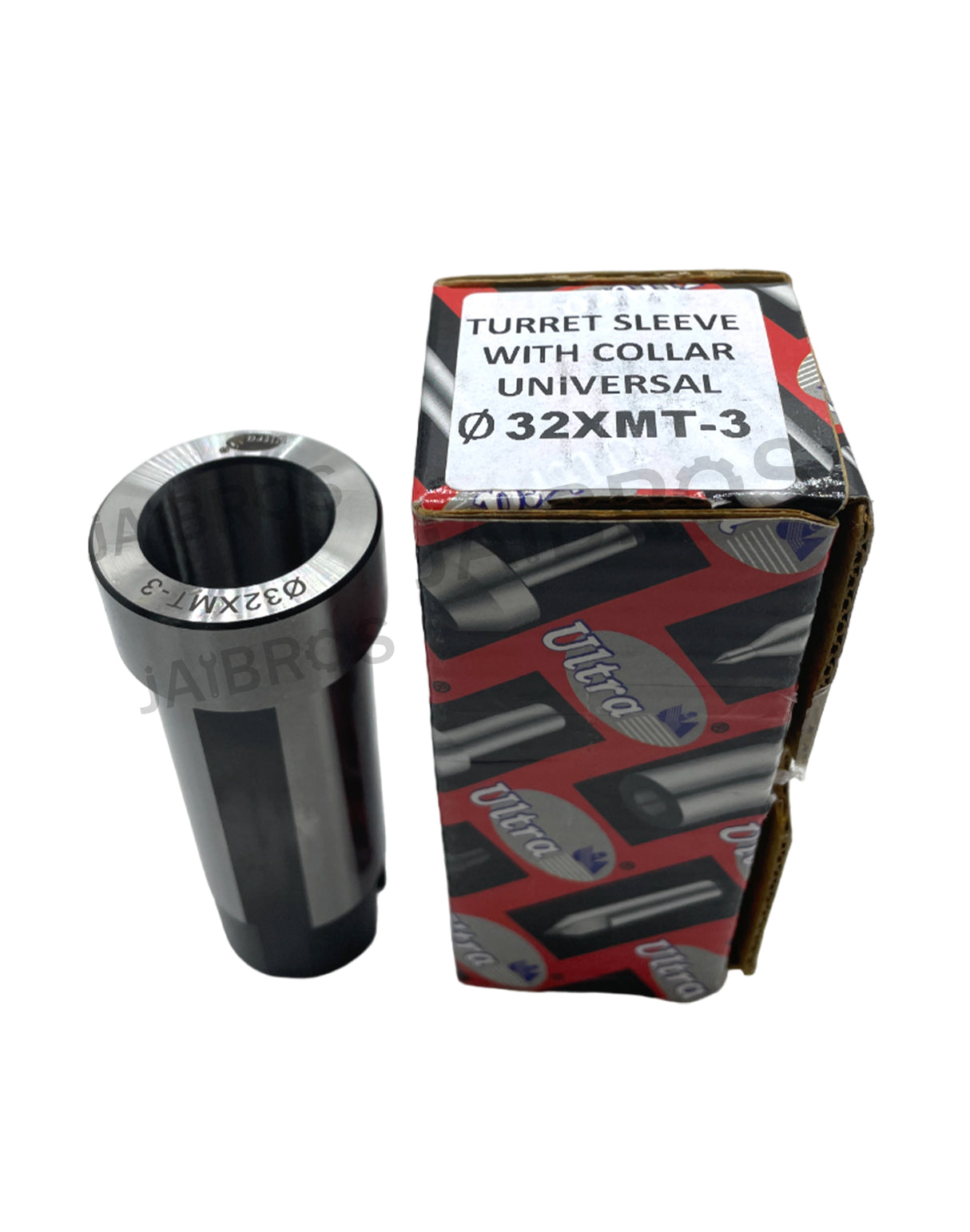 A turning sleeve with universal collar, bore size 8 mm