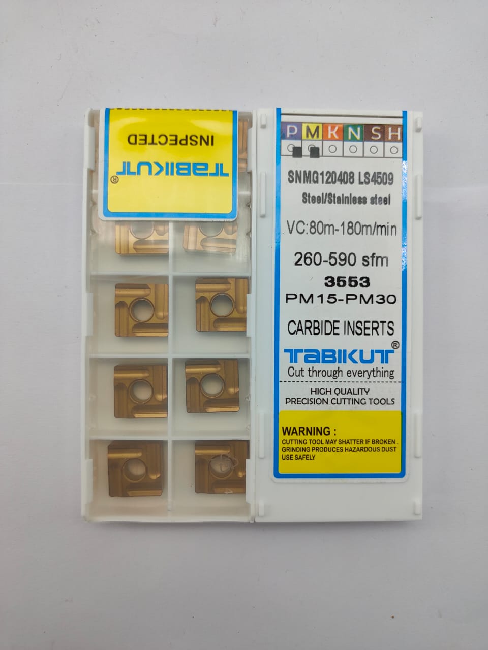 Tabikut brand SNMG120408 carbide inserts
