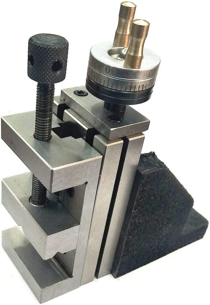 Vertical Milling Slide Mounted on Z Type Angle Plate -Direct Fit for Mini Lathe Machine