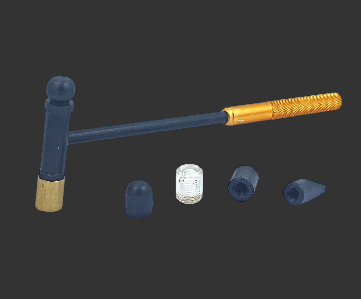 Hobby Hammer With Steel Head & a Steel Handle With Knurled Body Aluminum Grip