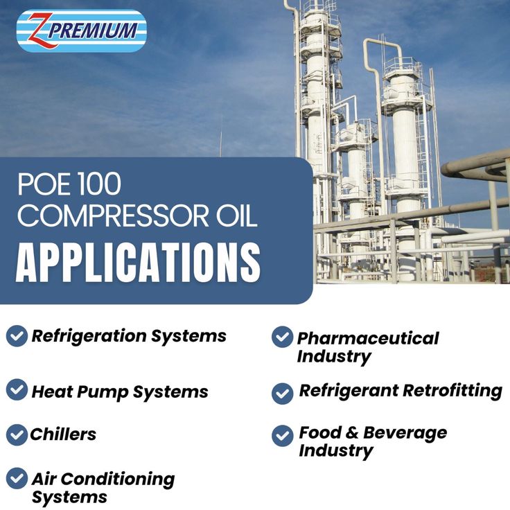 POE 100 Synthetic Compressor Oil, 10L