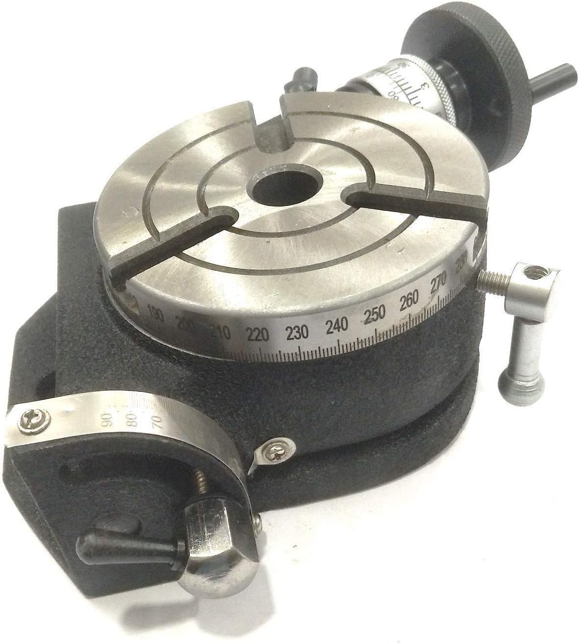 Horizontal Vertical 4" Inch II 100 mm - MT2 Center Bore Tilting Rotary Milling Tables