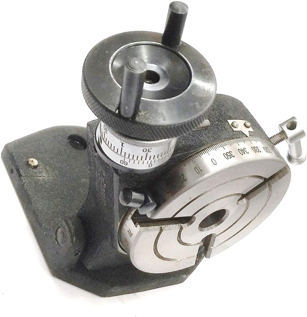 Horizontal Vertical 4" Inch II 100 mm - MT2 Center Bore Tilting Rotary Milling Tables