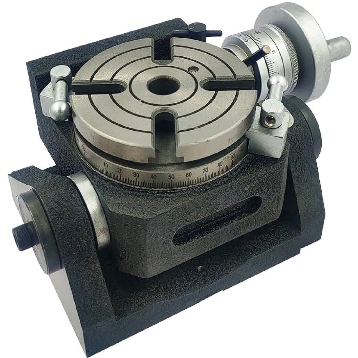 Horizontal Vertical 4" Inch II 110 mm - MT2 Center Bore Rotary Milling Tables