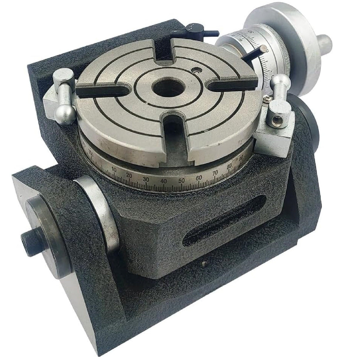 Horizontal Vertical 4" Inch II 110 mm - MT2 Center Bore Rotary Milling Tables