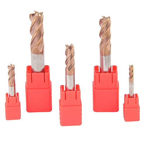 copper-coated metal end mills