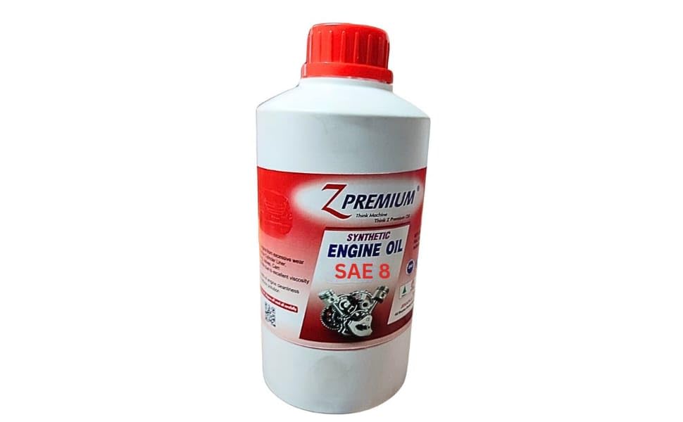 Bottle of Z Premium synthetic engine oil
