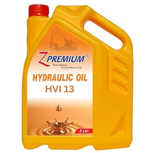 Yellow container of Z Premium Hydraulic Oil HVI 13