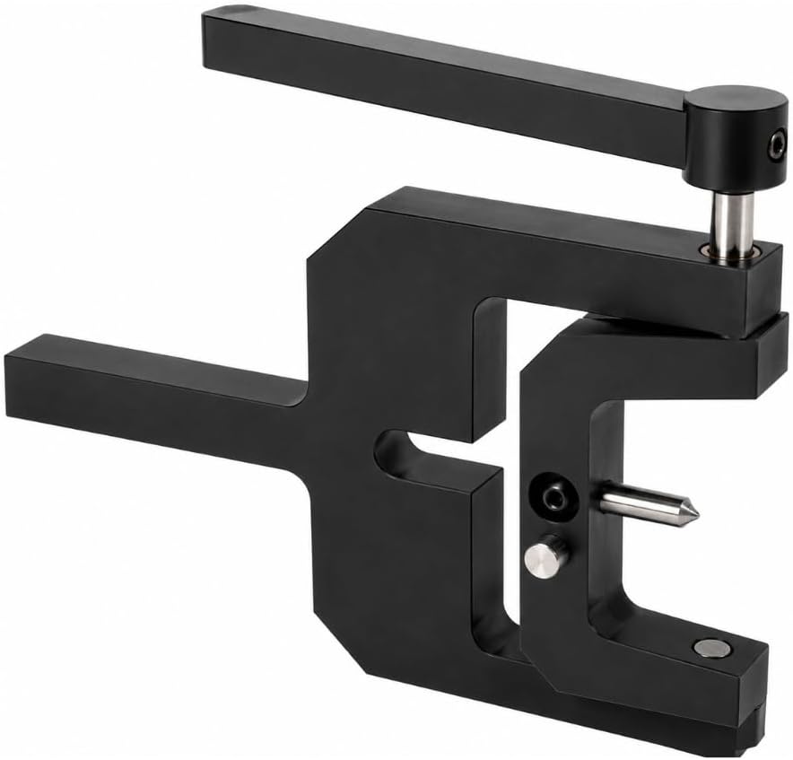 Metal knurling and punching tool