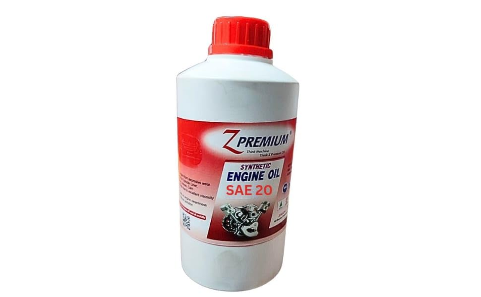Bottle of Z Premium synthetic engine oil
