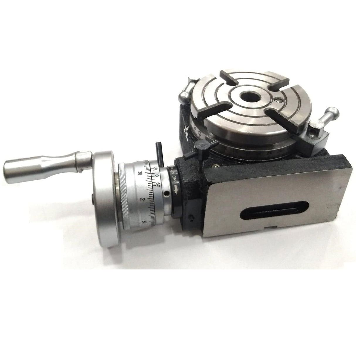 Horizontal Vertical 4" Inch II 110 mm - MT2 Center Bore Rotary Milling Tables