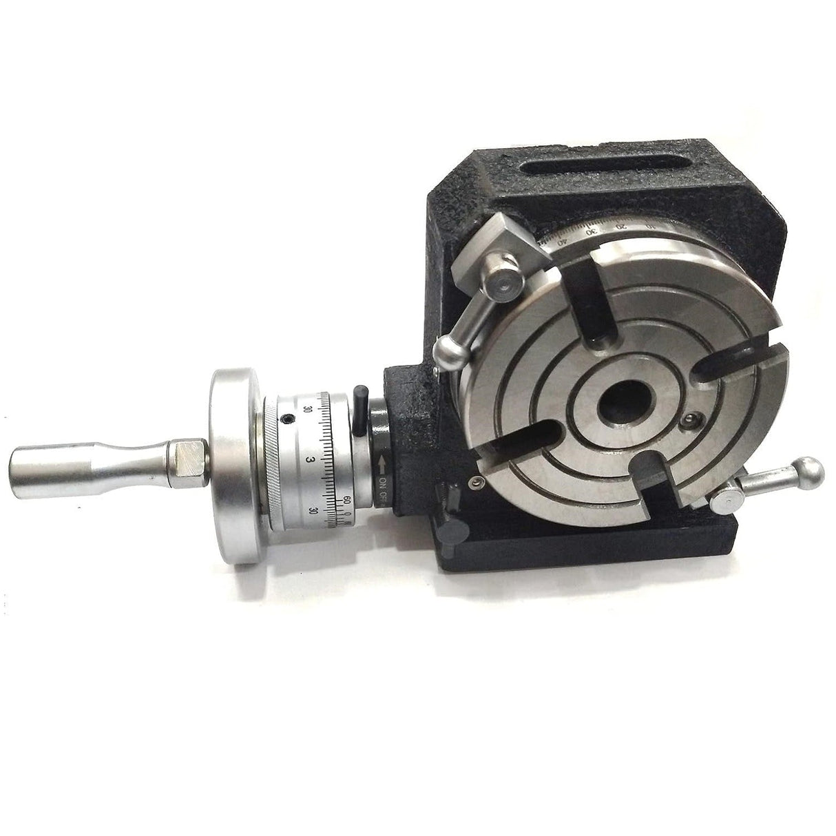 Horizontal Vertical 4" Inch II 110 mm - MT2 Center Bore Rotary Milling Tables