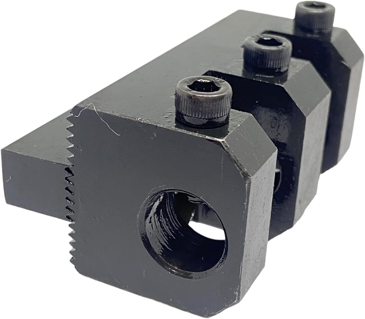 Black metal machine tool component