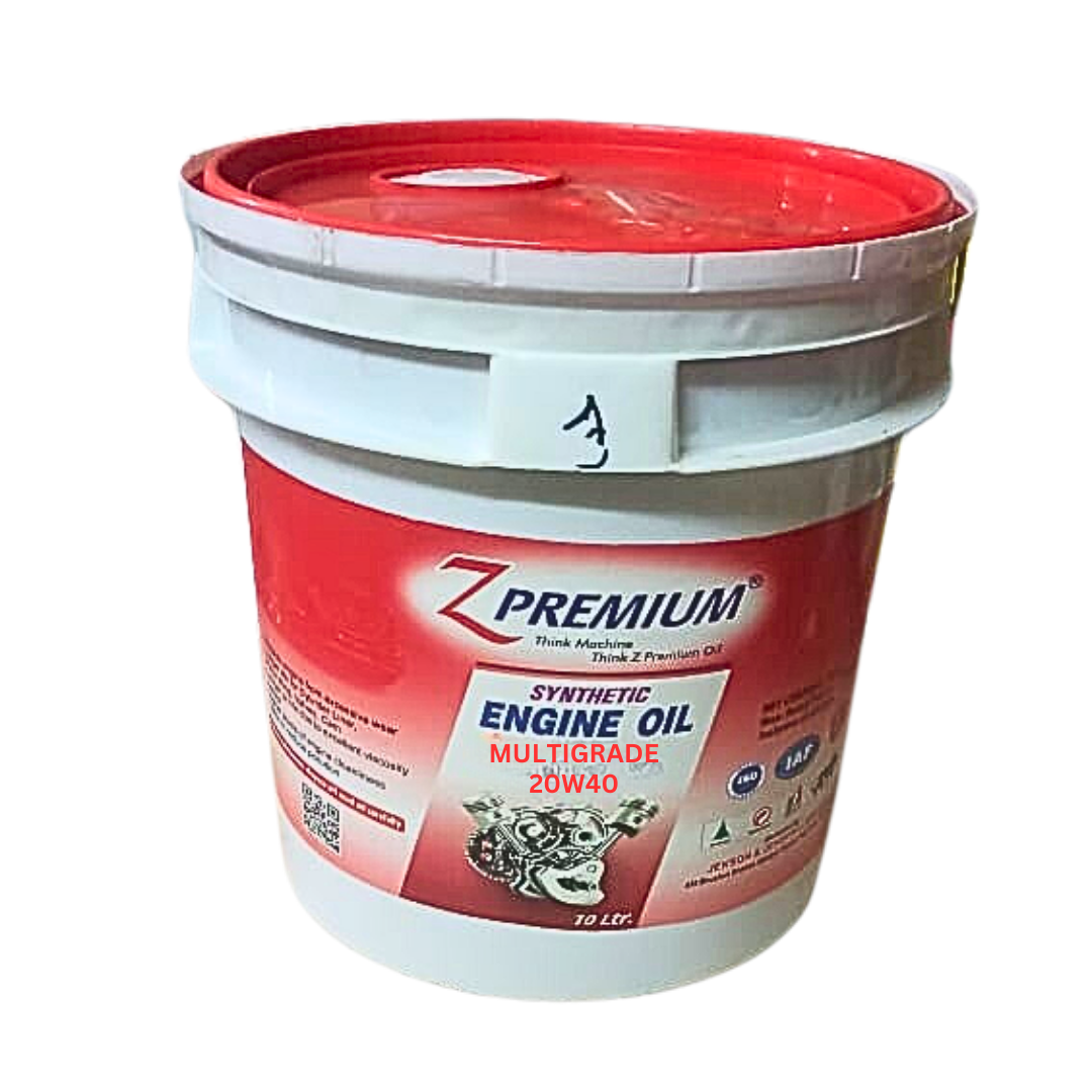 Z Premium synthetic engine oil container