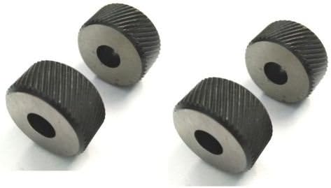 four knurling wheels