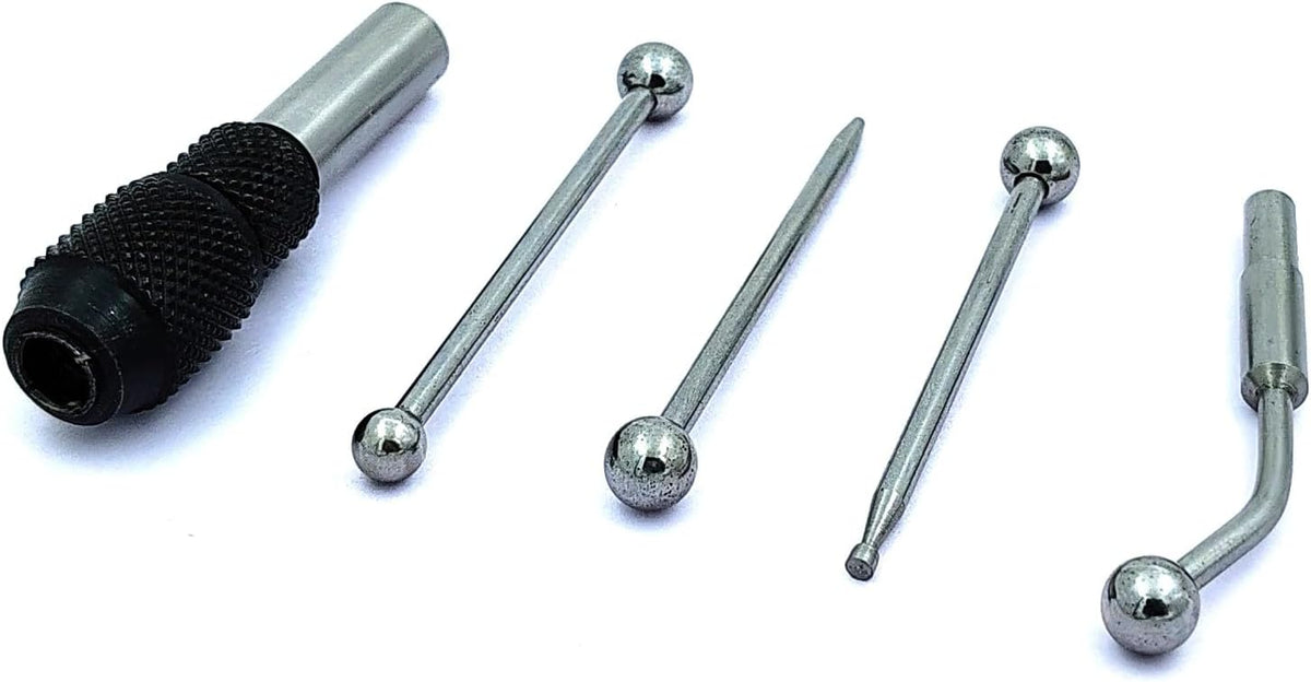 Dial Indicator Extension Rods and Anvils Set
