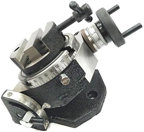 Milling Indexing 4"/100 mm Rotary Table Horizontal Vertical with Suitable Round Vices & Clamp Kits