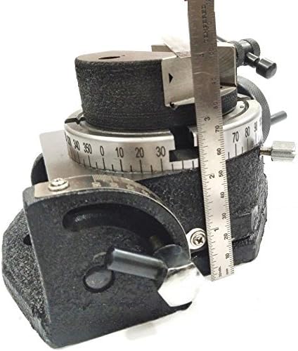 Milling Indexing 4"/100 mm Rotary Table Horizontal Vertical with Suitable Round Vices & Clamp Kits
