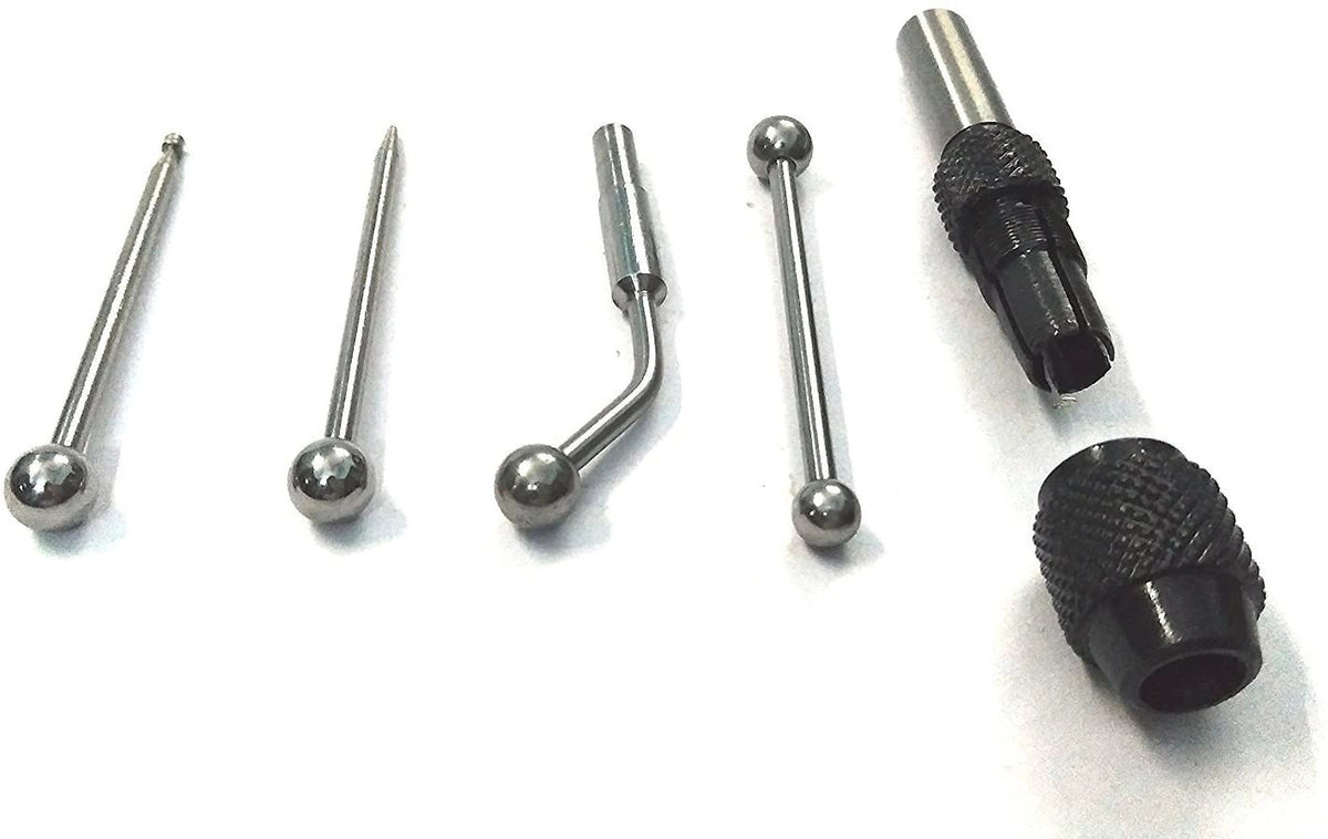 Dial Indicator Accessories and Probe Tips Set
