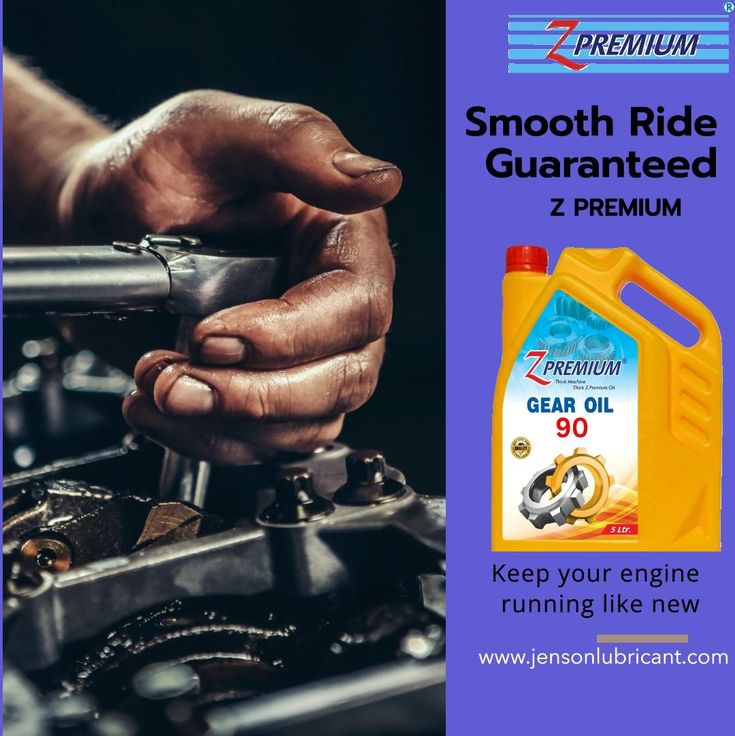 engine with Z Premium gear oil