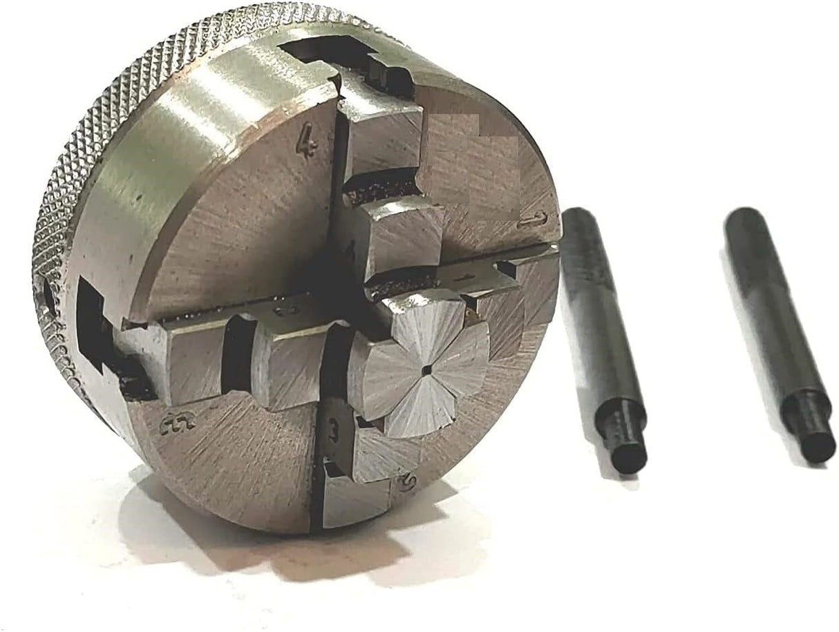 Small Chucks for 3" I 80 mm & 4" Inch I 100 mm Rotary tables and Mini Lathes