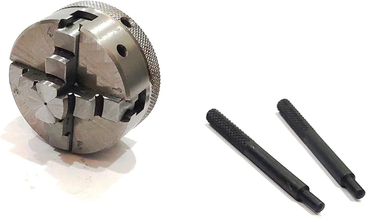 Small Chucks for 3" I 80 mm & 4" Inch I 100 mm Rotary tables and Mini Lathes