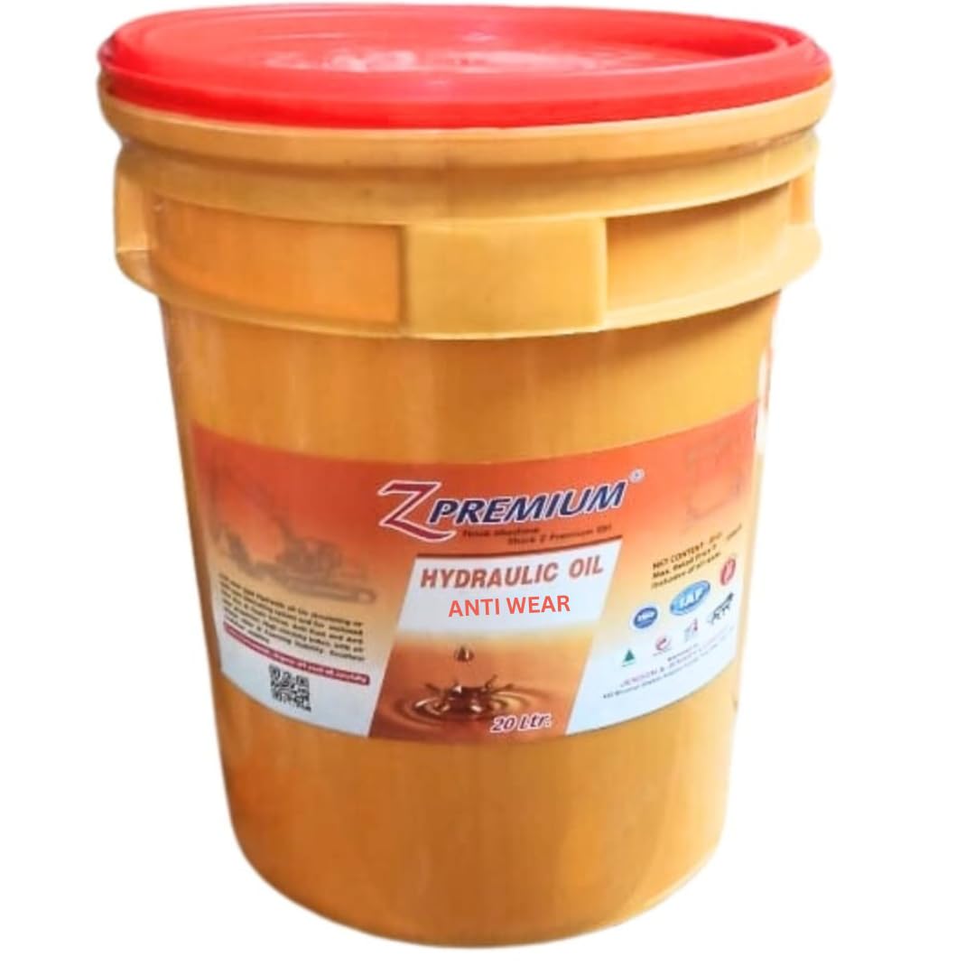 Z Premium hydraulic oil container with red lid