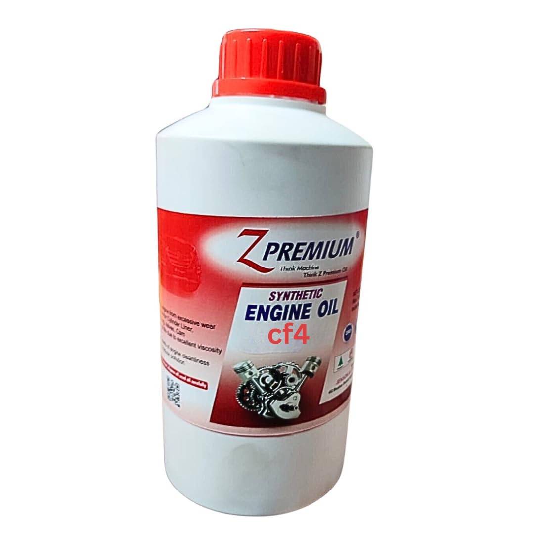 Z Premium synthetic engine oil bottle with red cap