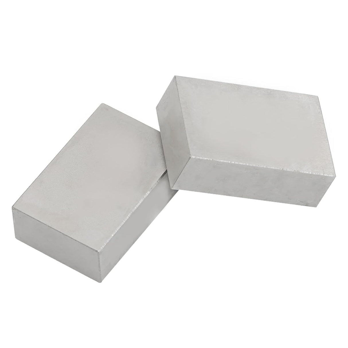 Two metal blocks