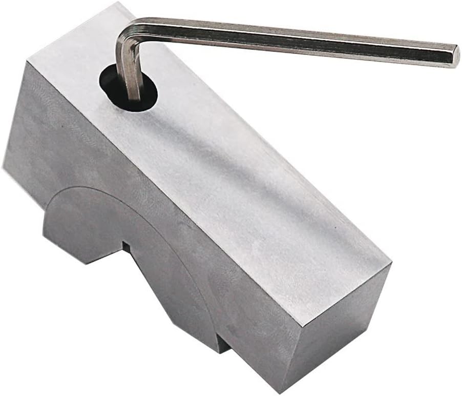 Buyohlic's Adjustable Angle Block - 95 x 45 x 48 MM Multifunctional V Block Milling 0-60° for Milling Machine Planer