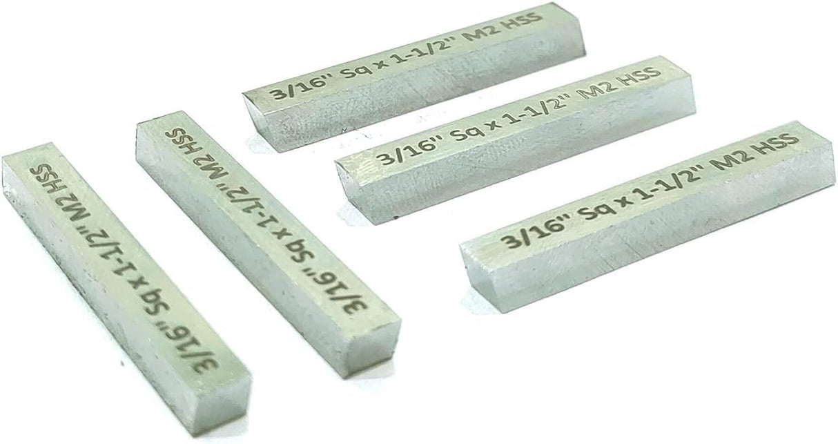 Four HSS tool bits
