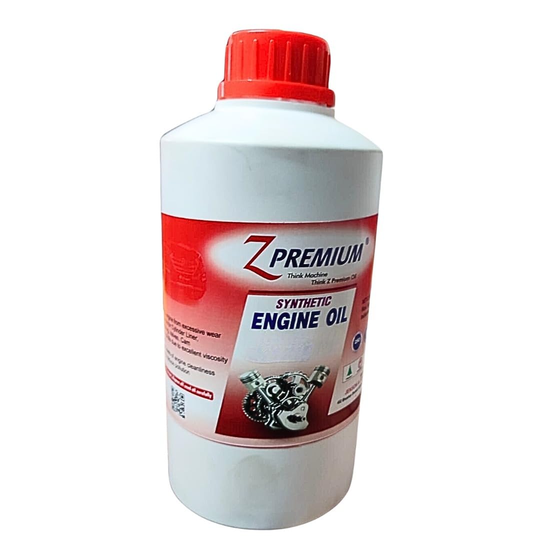 Bottle of Z Premium synthetic engine oil