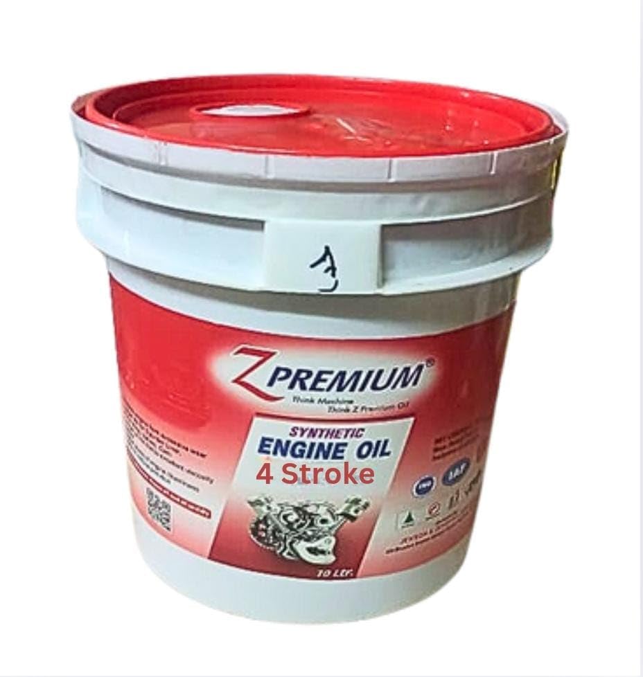 Z Premium synthetic engine oil 4 stroke container