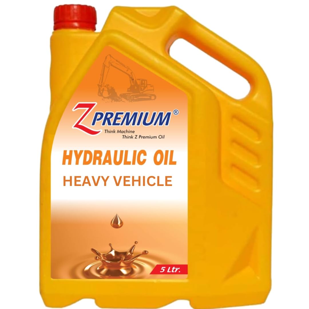Yellow container of Z Premium hydraulic oil