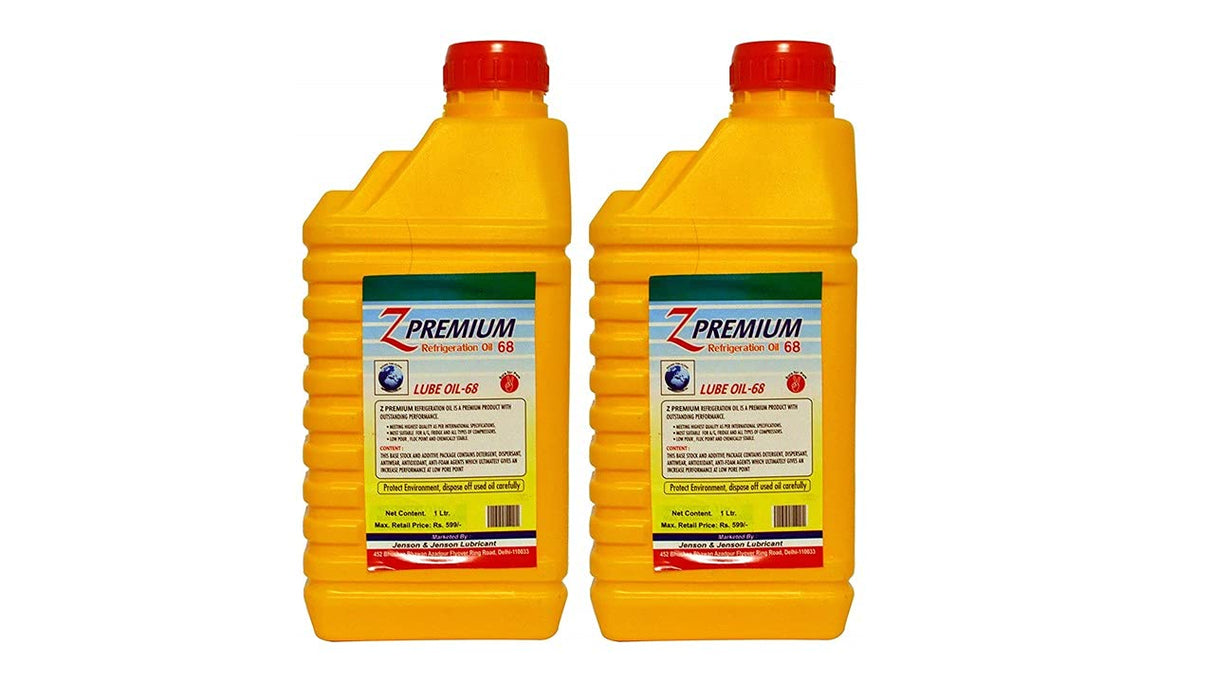 Two bottles of Z Premium lubricant