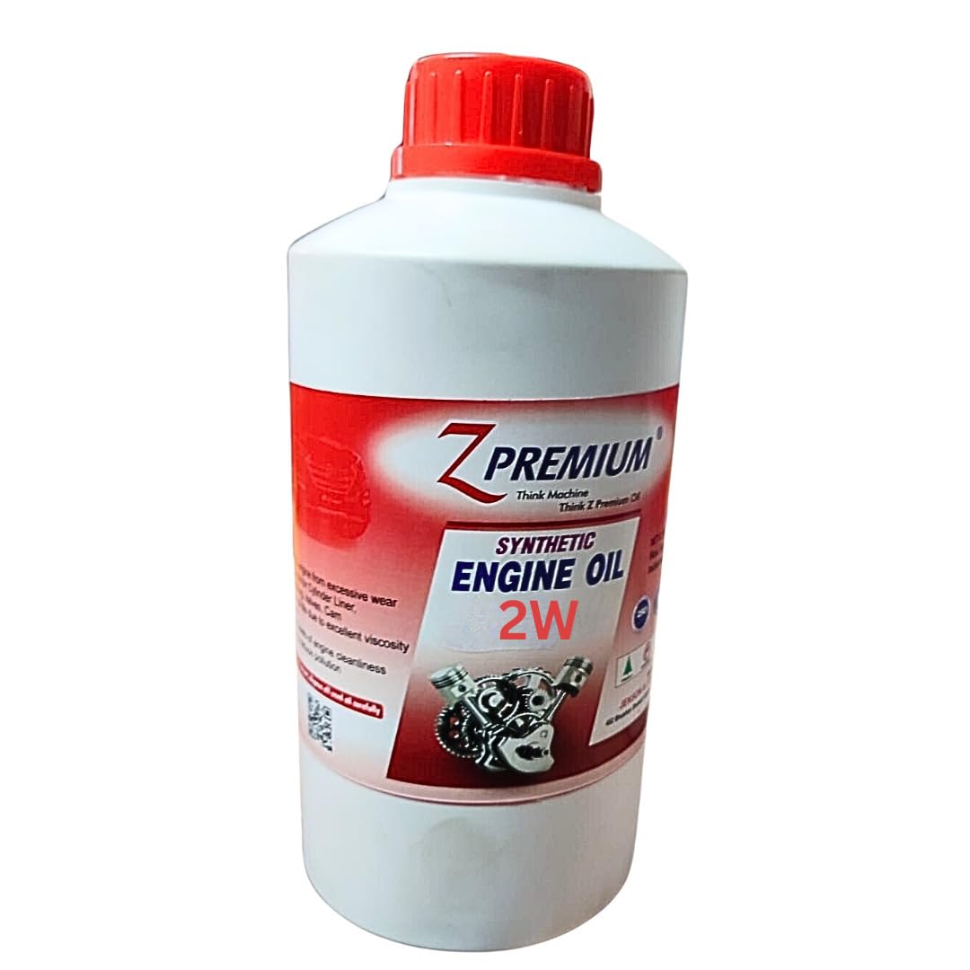 Z Premium synthetic engine oil bottle with red cap