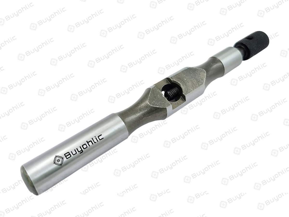 Adjustable straight tap wrench handle with Buyohlic branding
