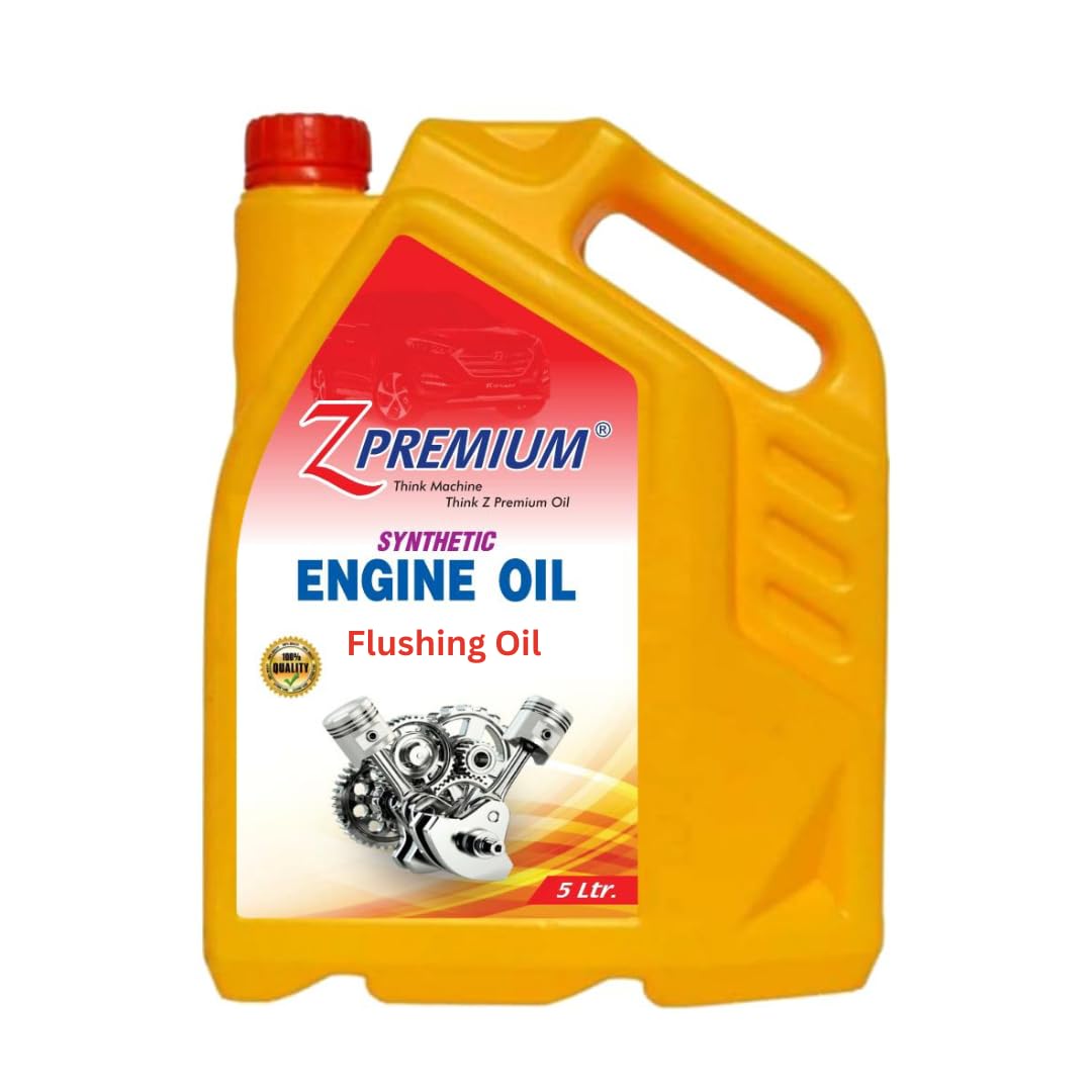 Yellow Z Premium synthetic engine oil container