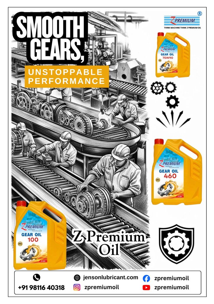 Z Premium Oil with workers