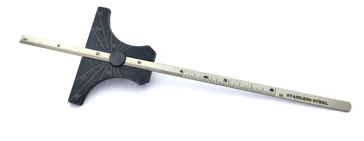 Stainless steel T-square ruler