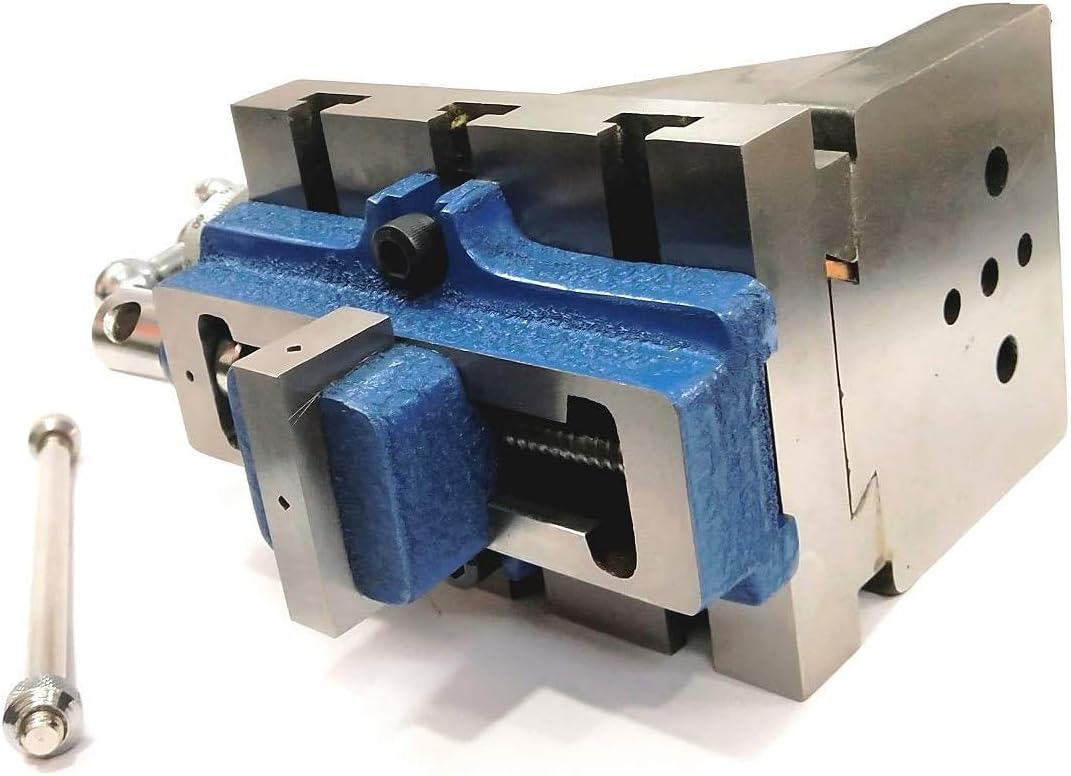 Adjustable angle milling machine vise