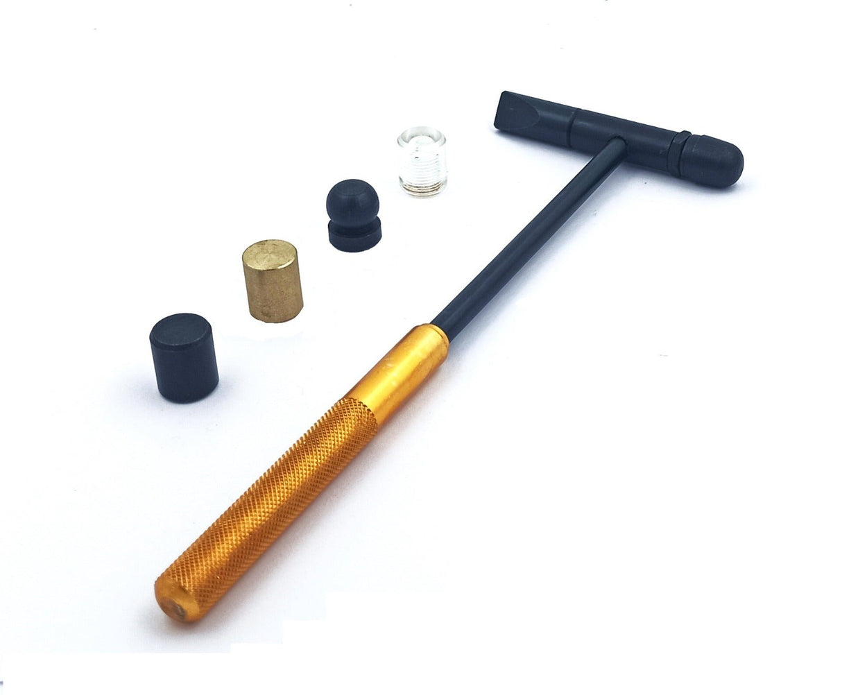 Hobby Hammer With Steel Head & a Steel Handle With Knurled Body Aluminum Grip