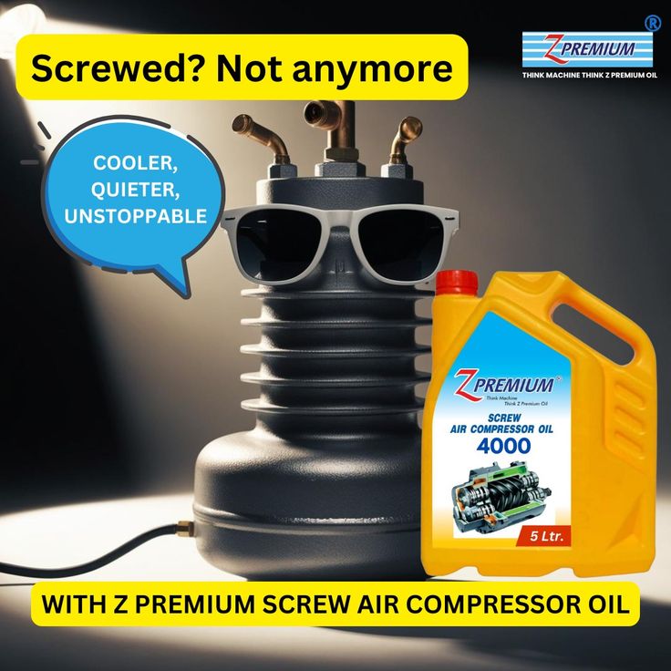 Z Premium Screw Air Compressor Oil 8000