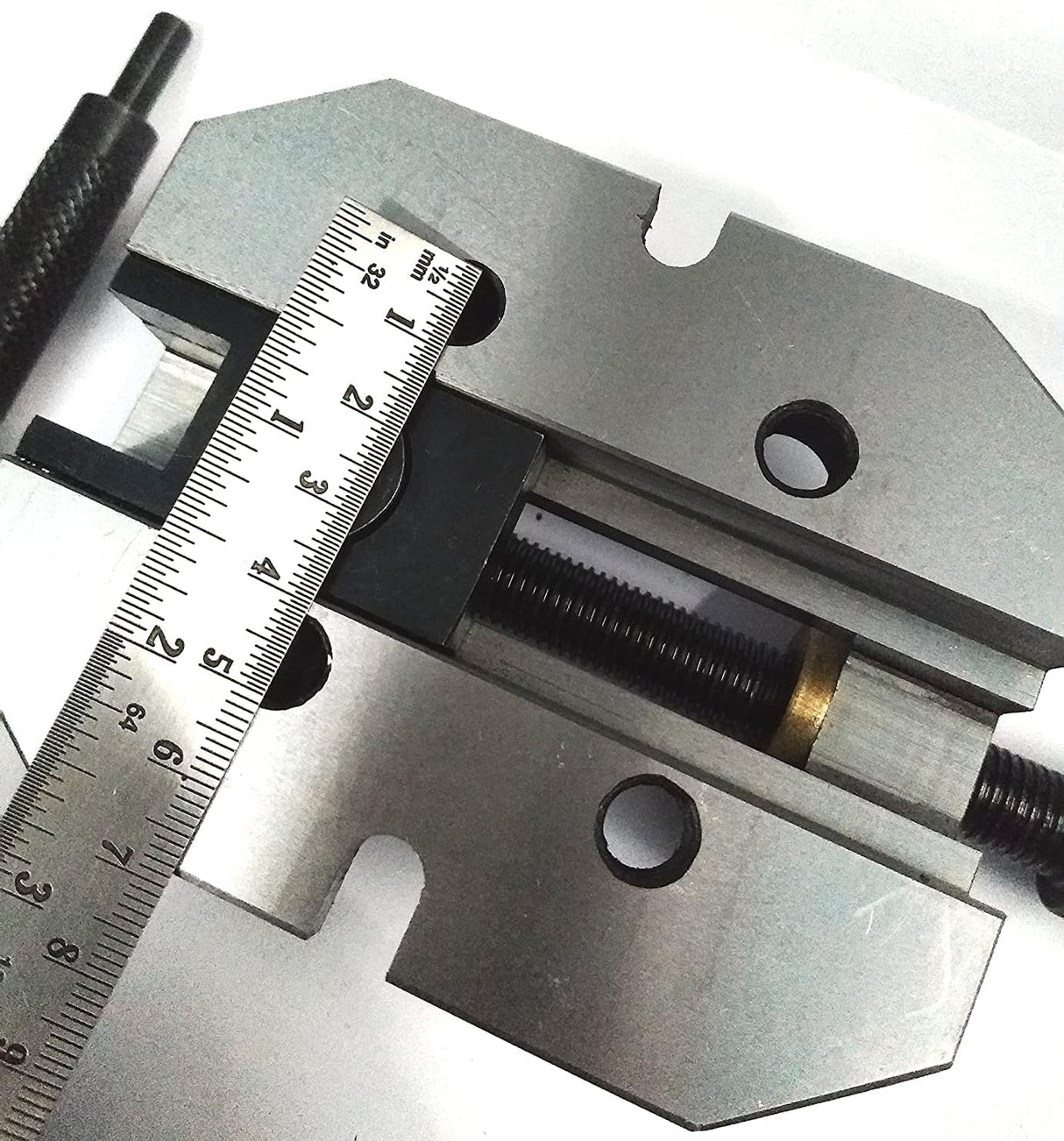 Professional milling setup completed with vertical milling slide for mini lathe