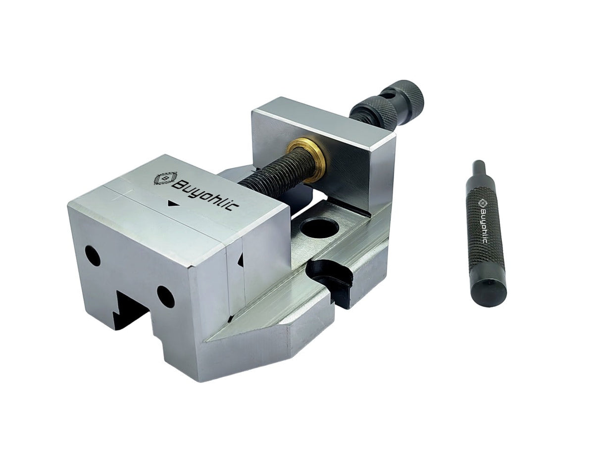 Precision 2-3/8" Inches (60 mm) Jaw Width Grinding Steel Vice -Hardened & Ground Finish