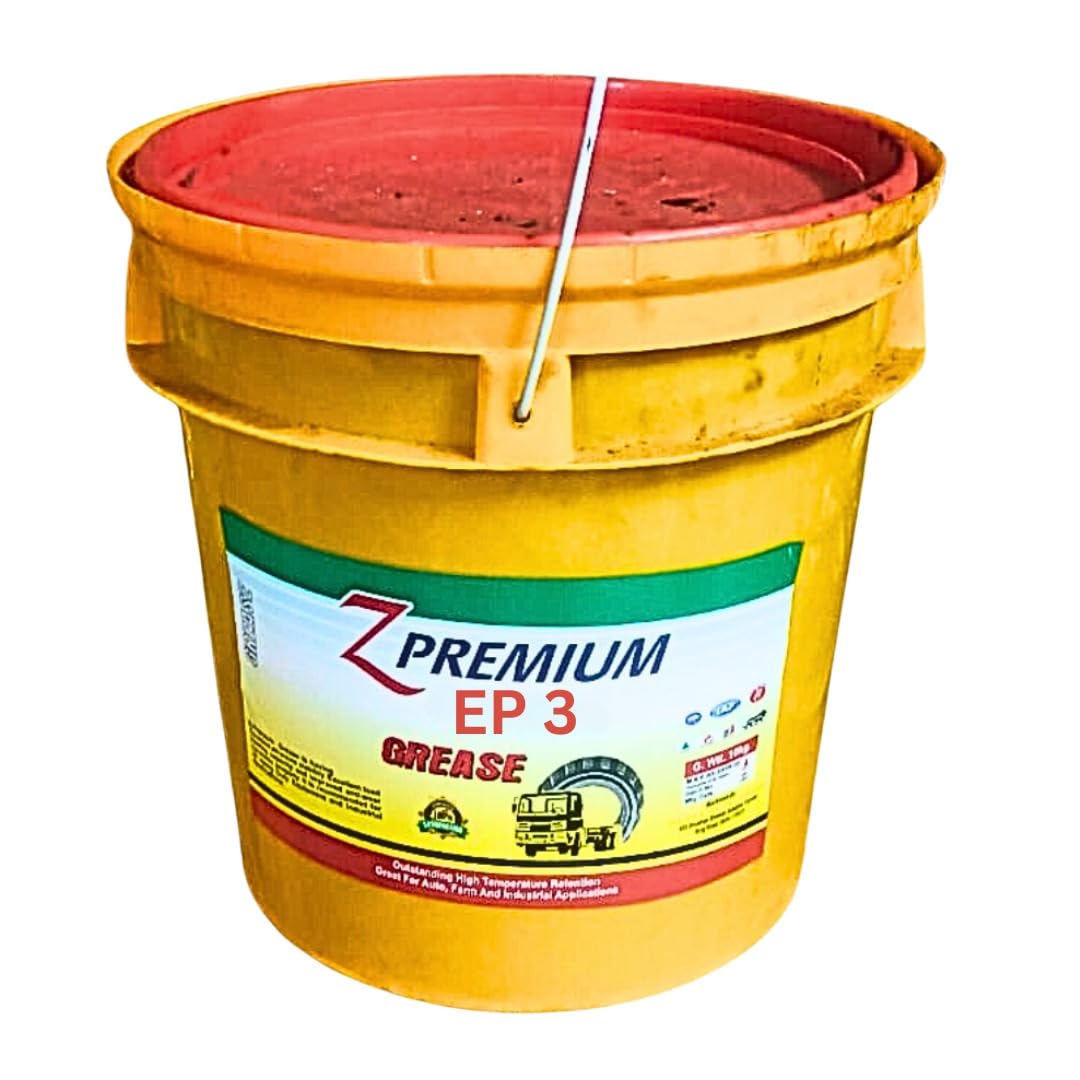 Yellow bucket of Z Premium EP 3 Grease