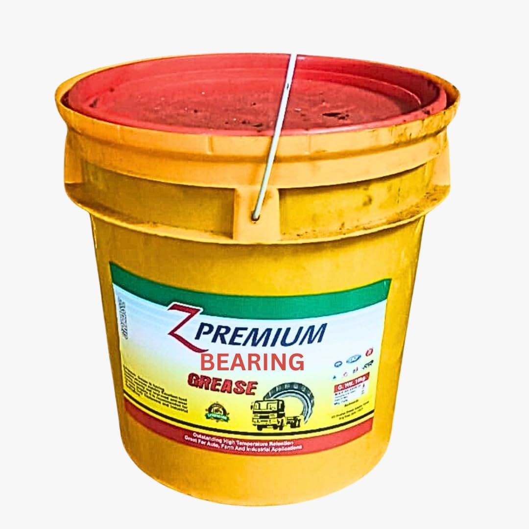 Yellow bucket of Z Premium Bearing Grease
