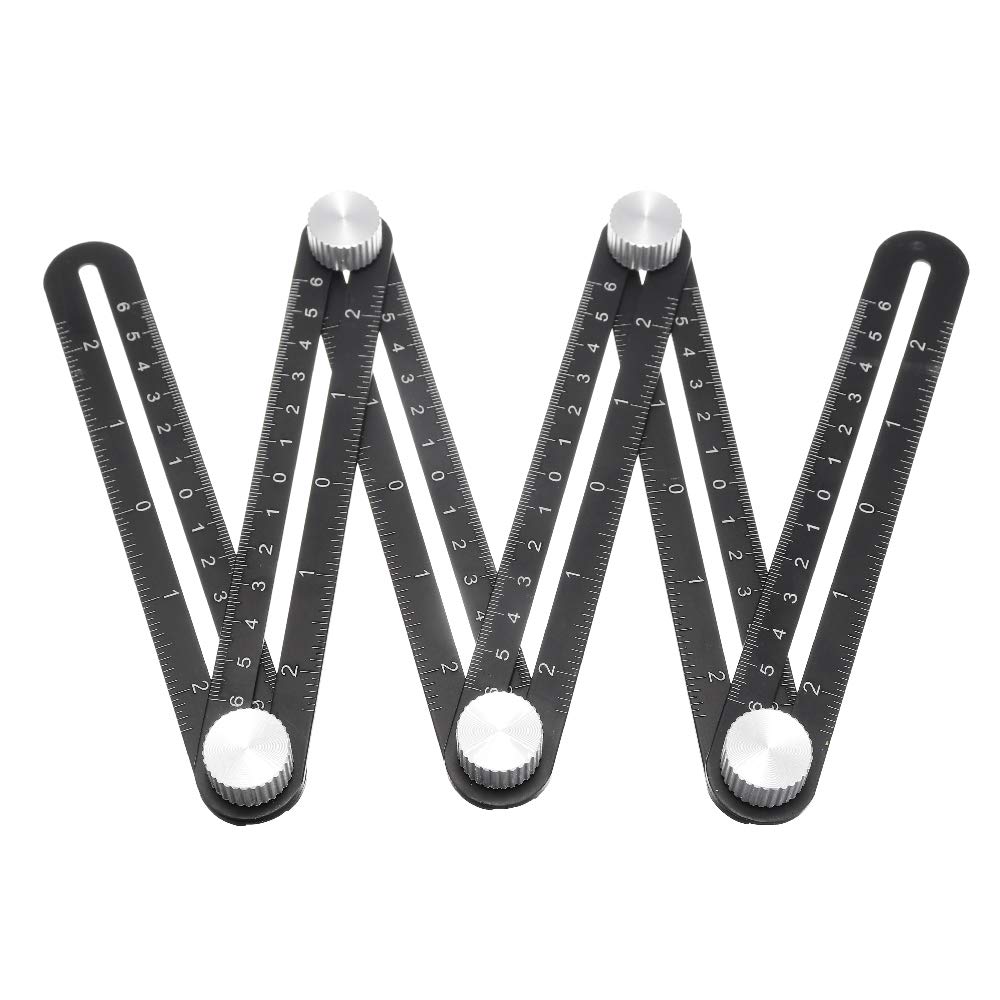 Multi angle measurement ruler